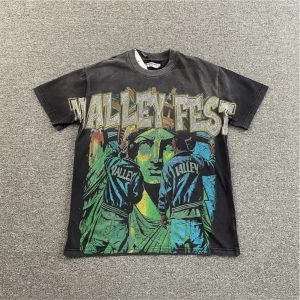 Vale Forever Bling Graffiti Black T-Shirt