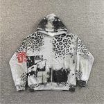 Vale Forever Cheetah Zip-up hoodie