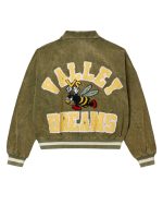 Vale Forever Angry Bee Zip Jacket Olive
