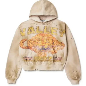 Vale Forever Valley Cheetah Tan Hoodie