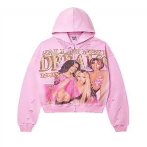 Pink Vale Hoodie