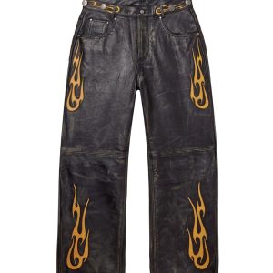 Vale Forever La Flare Signature Leather Pants