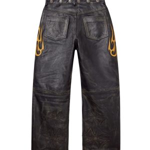 Vale Forever La Flare Signature Leather Pants