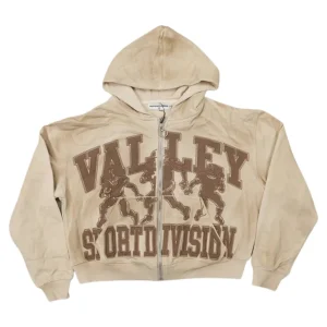 Vale Forever Mud Friday Zip-Hoodie – Sand & Chocolate