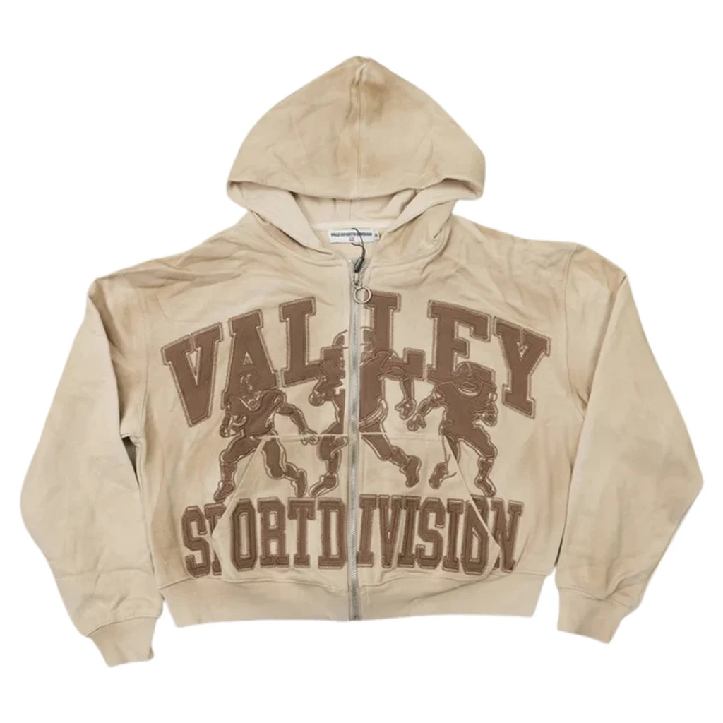 Vale Forever Mud Friday Zip-Hoodie – Sand & Chocolate Vale Forever Mud Friday Zip-Hoodie – Sand & Chocolate