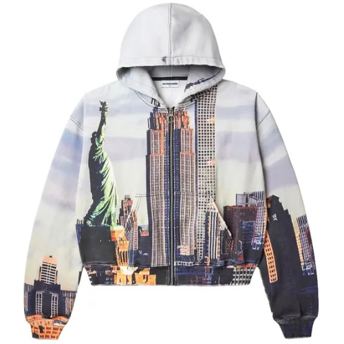 Vale Forever Skyline Zip-Up Hoodie Vale Forever Skyline Zip-Up Hoodie