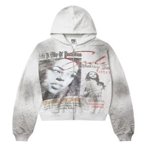 Vale Forever Pioneer Zip Grey Hoodie