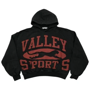 Vale Forever Valley Sports Panther Black Hoodie