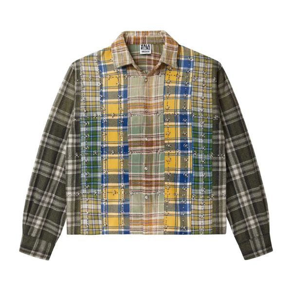 Vale Forever Earth Day Flannel Green Vale Forever Earth Day Flannel Green