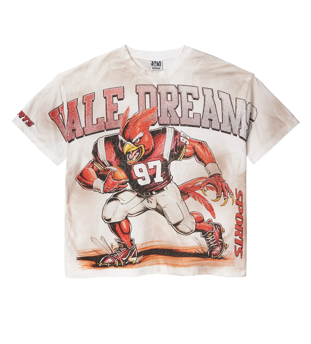 Vale Forever Falcon Bling Tee Cream Vale Forever Falcon Bling Tee Cream
