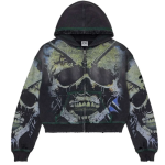 Vale Forever Grave Digger Zip Up Hoodie Black