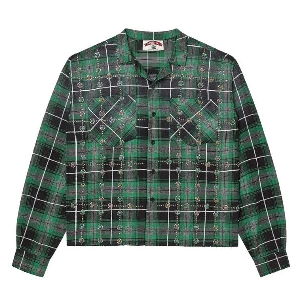 Vale Forever Grinch Gems Flannel Green Vale Forever Grinch Gems Flannel Green