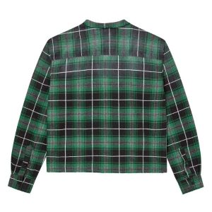 Vale Forever Grinch Gems Flannel Green
