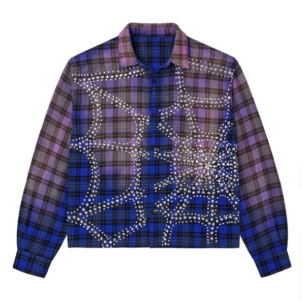 Vale Forever Inferno Flannel Blue Vale Forever Inferno Flannel Blue