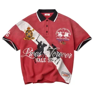 Vale Forever Polo Red Shirt