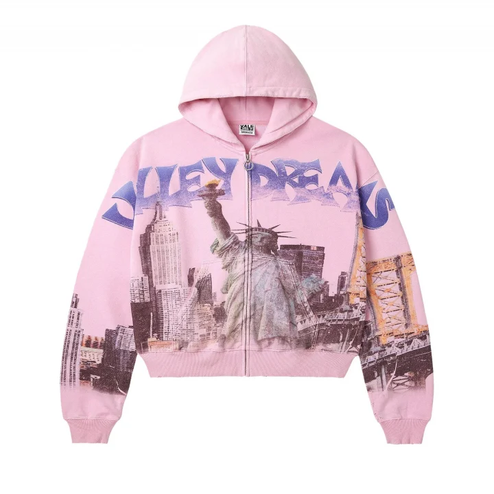 Vale Forever NYC Zip Up ‘NeonPink’ Vale Forever NYC Zip Up ‘NeonPink’