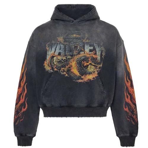 Vale Forever Serpent Pullie Pullover Hoodie Black Vale Forever Serpent Pullie Pullover Hoodie Black