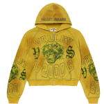 Vale Forever VSX 2000 Zip Up Hoodie Brasil Yellow